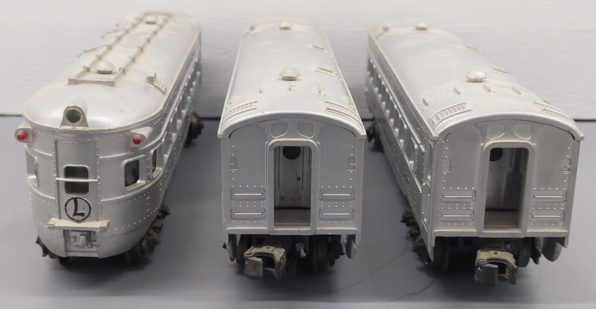 Lionel O Gauge Vintage Lionel Lines Passenger Cars #2421,2422,2423 [3] VG
