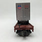 MTH 20-98107 O Gauge Union Pacific Flatcar w/2 Short Trailers #57256 VG