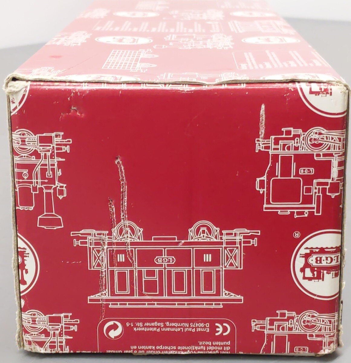 LGB 10610 G Gauge 48" Straight Track Box (Box of 6) VG/Box