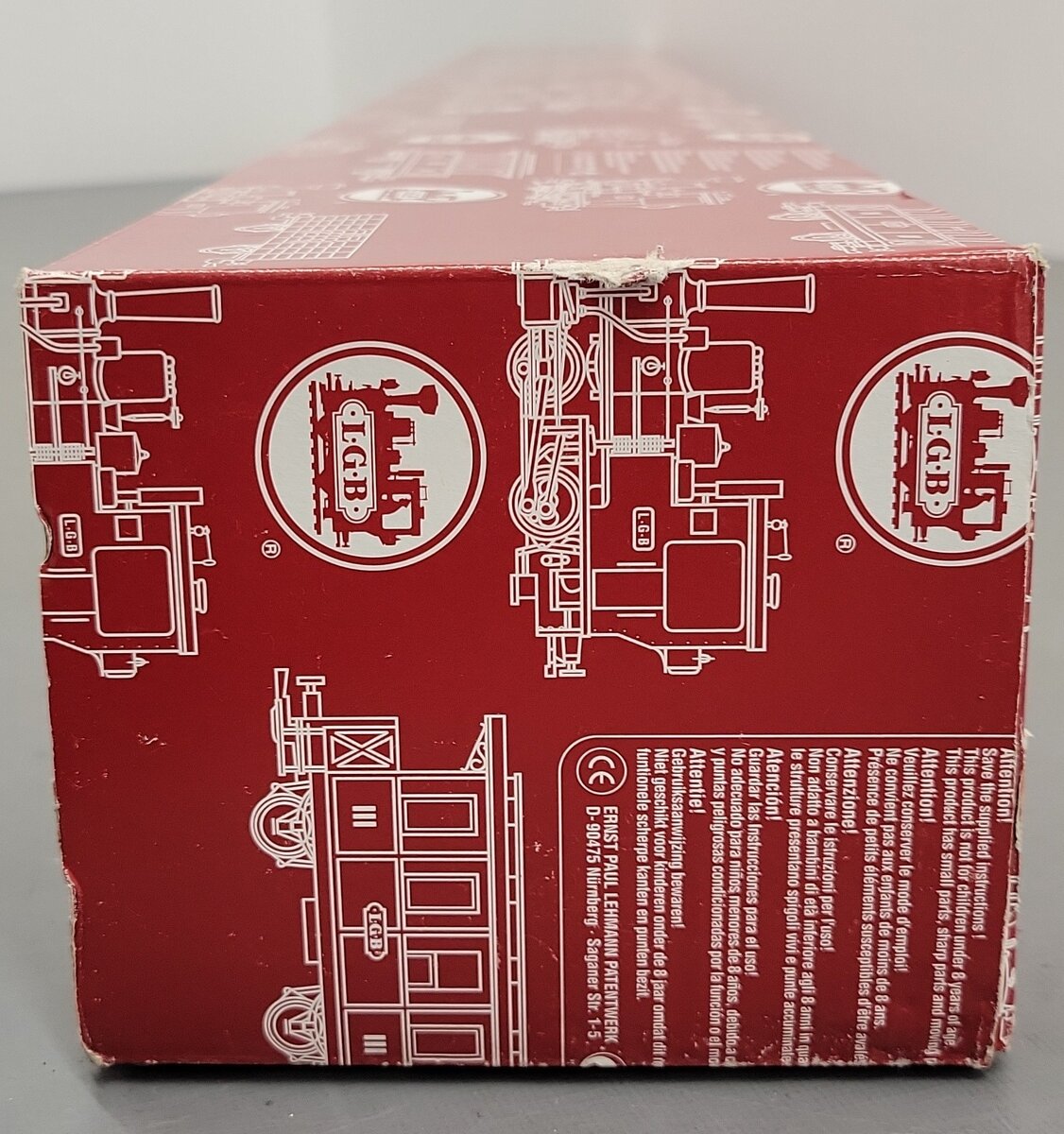 LGB 10610 G Gauge 48 Straight Track Box (Box of 6) LN/Box