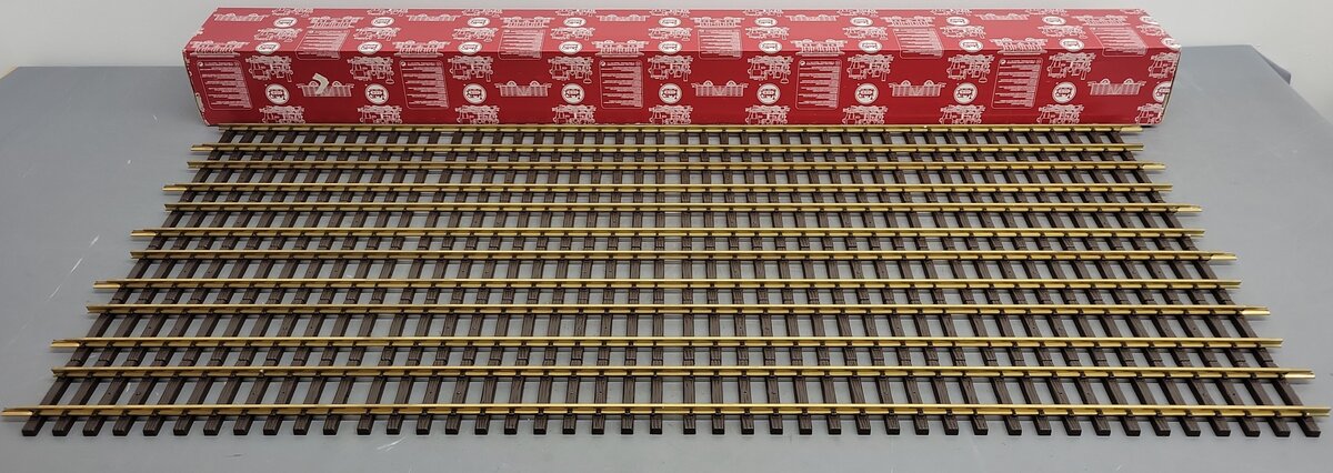 LGB 10610 G Gauge 48 Straight Track Box (Box of 6) LN/Box