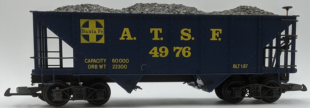 LGB 4976 G Scale Santa Fe 2-Bay Hopper NIB