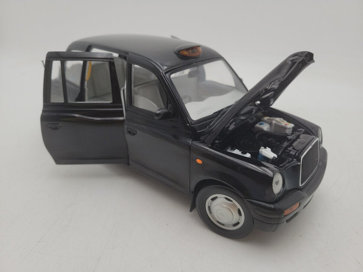 Sun Star TX1 1:P18 Scale Black London Taxi Cab Diecast Model Car High Detail EX