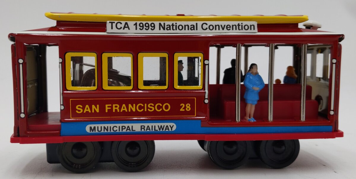Mico San Francisco 28 Municipal Railway Metal Toy LN/Box