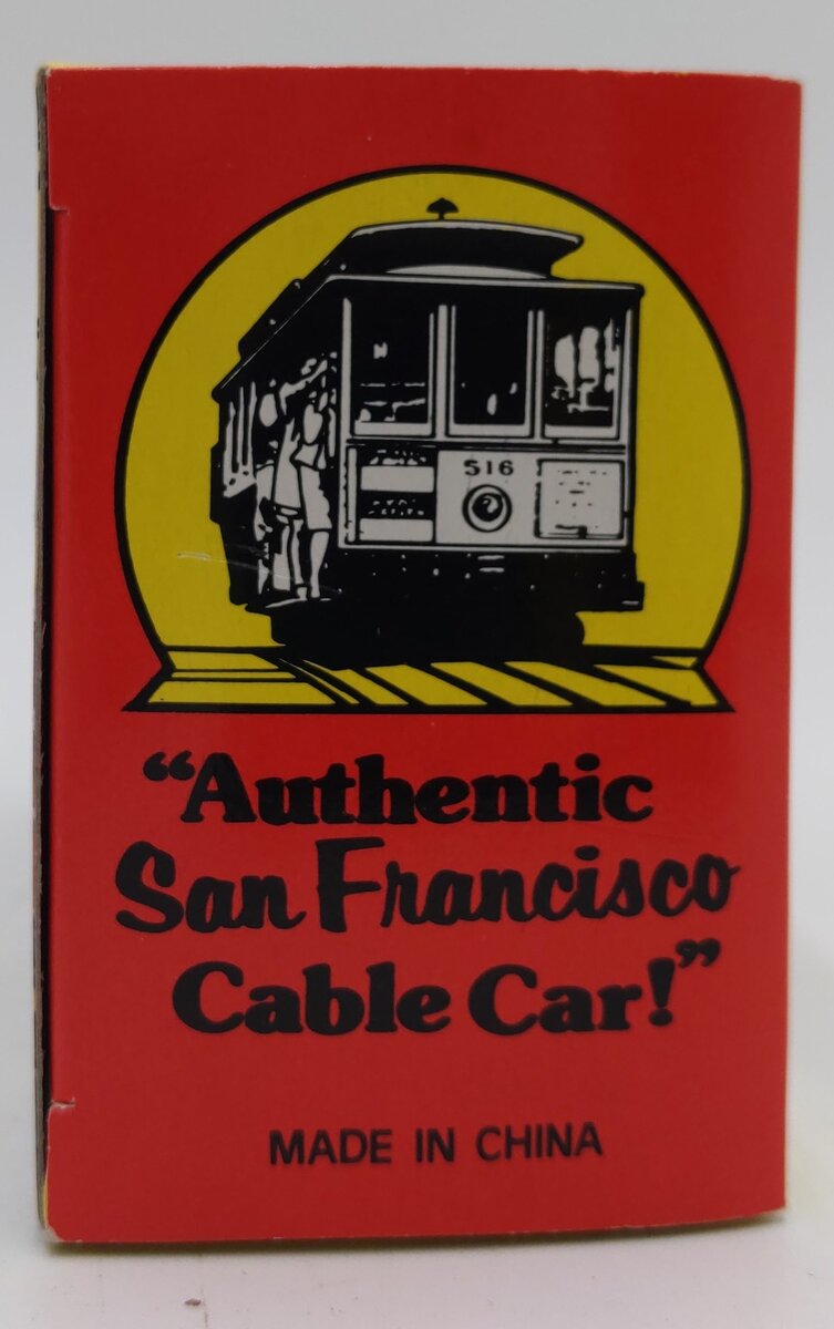 Mico San Francisco 28 Municipal Railway Metal Toy LN/Box