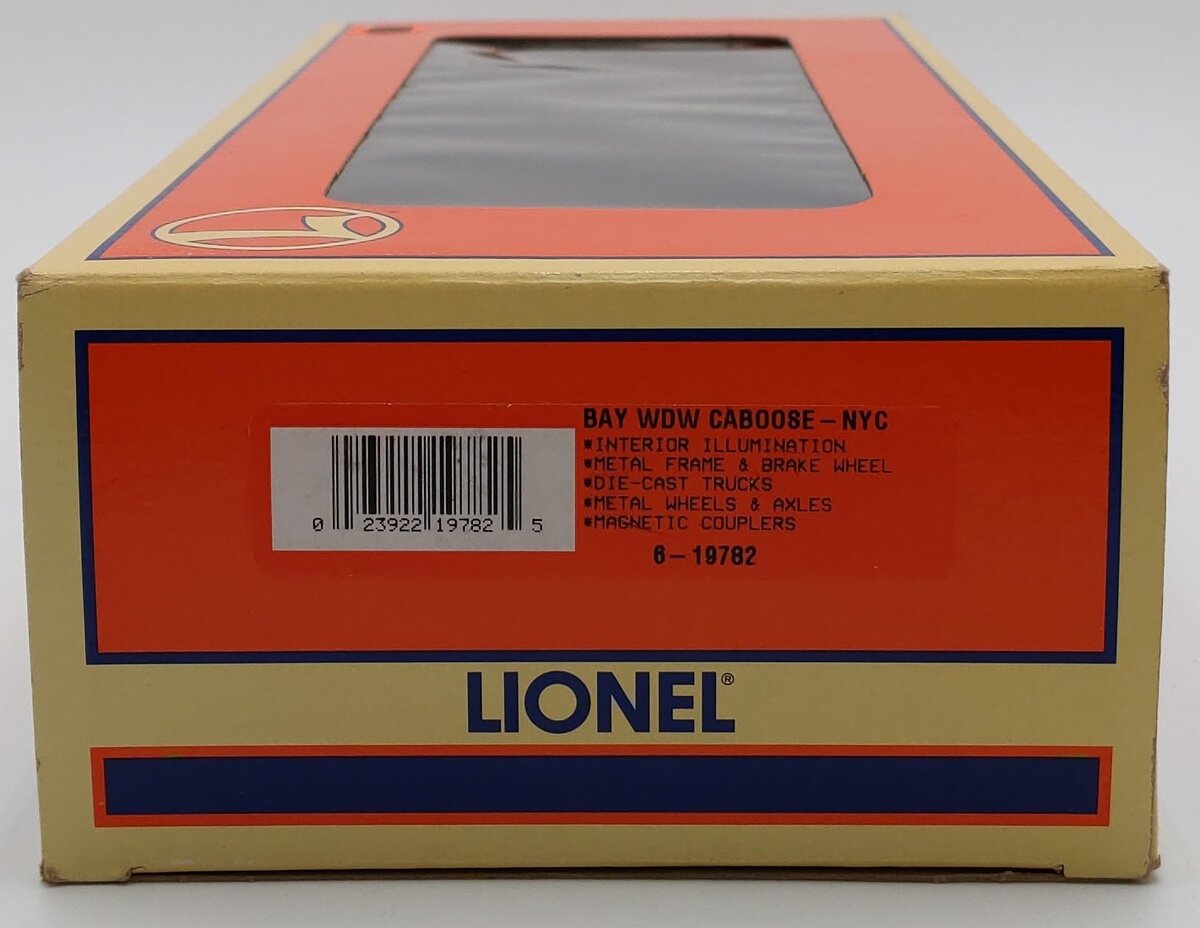 Lionel 6-19782 O Gauge New York Central Bay Window Caboose #21719 LN/Box