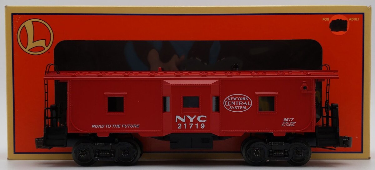 Lionel 6-19782 O Gauge New York Central Bay Window Caboose #21719 LN/Box