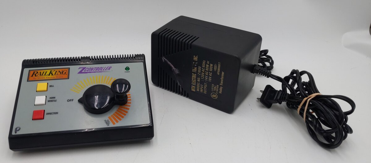 MTH Railking Z-500 Transformer Controller With Z-500 Power Unit/ Transformer EX