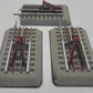 Lionel 6-12035 O Gauge FasTrack Lighted Bumper (3 Sets of 2) EX