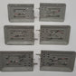 Lionel 6-12035 O Gauge FasTrack Lighted Bumper (3 Sets of 2) EX