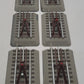 Lionel 6-12035 O Gauge FasTrack Lighted Bumper (3 Sets of 2) EX