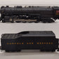MTH 20-3058-1 N&W 4-8-4 Unshrouded J-Class Steam Loco & Tender #605 with PS2 EX