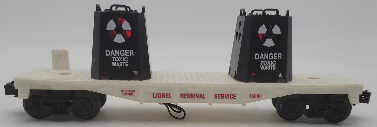 Lionel 6-16689 O Gauge Lionel Toxic Waste Car VG