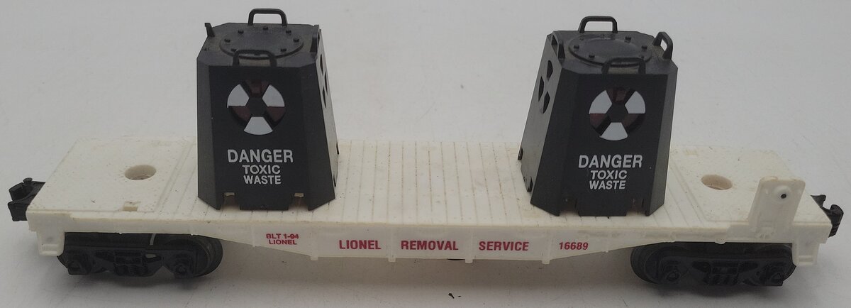 Lionel 6-16689 O Gauge Lionel Toxic Waste Car VG