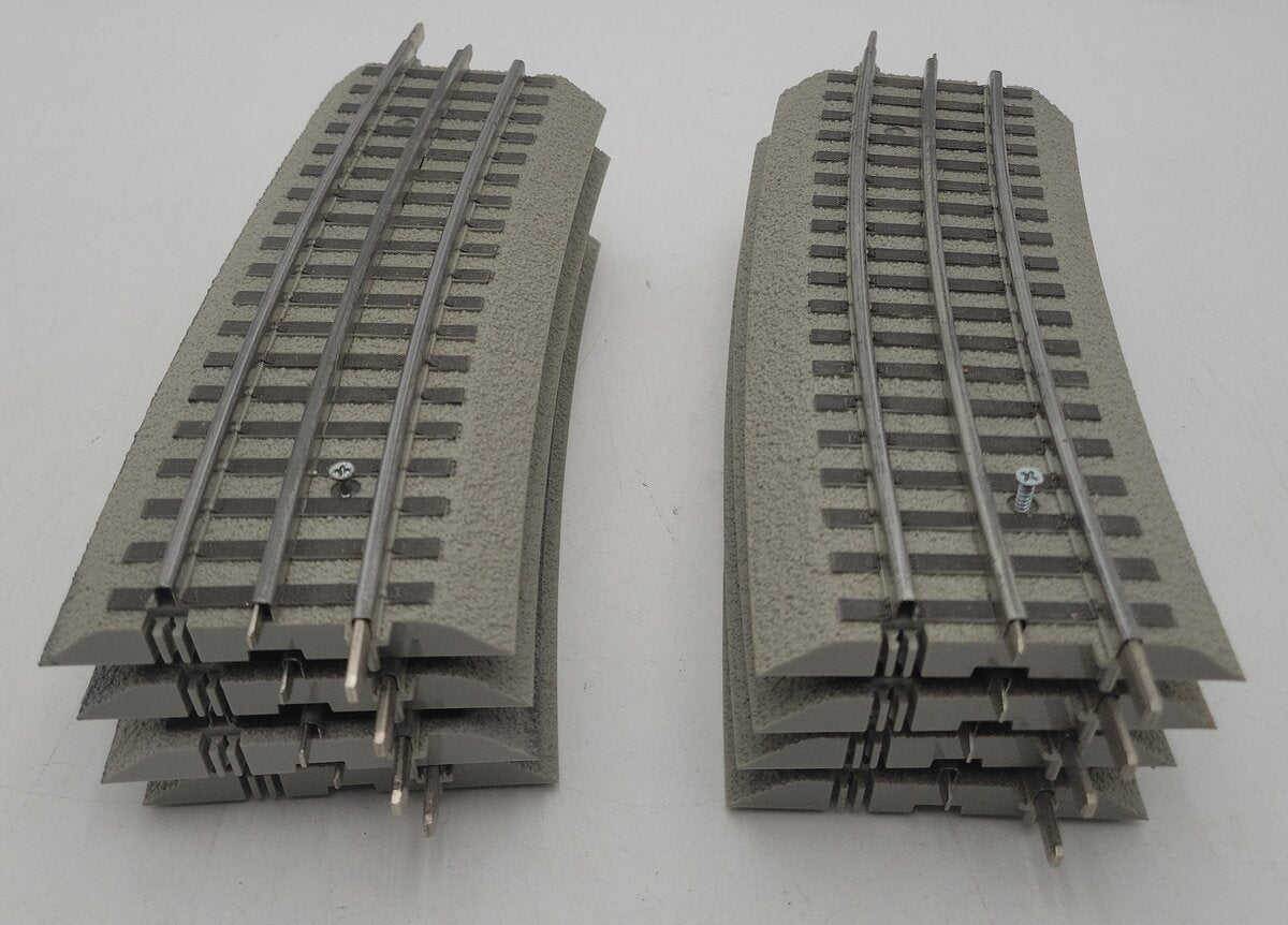 Lionel 6-12061 O Gauge FasTrack O-84 Curve Track Sections (8) EX