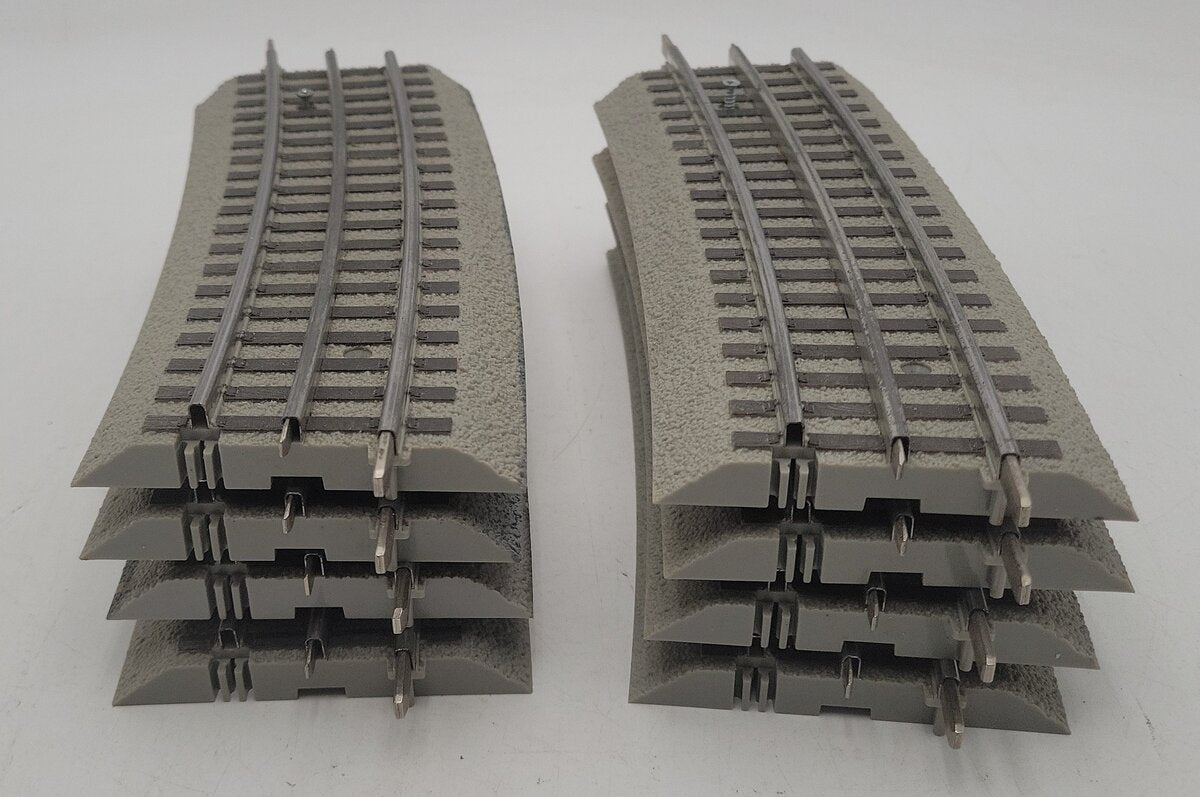 Lionel 6-12061 O Gauge FasTrack O-84 Curve Track Sections (8) EX