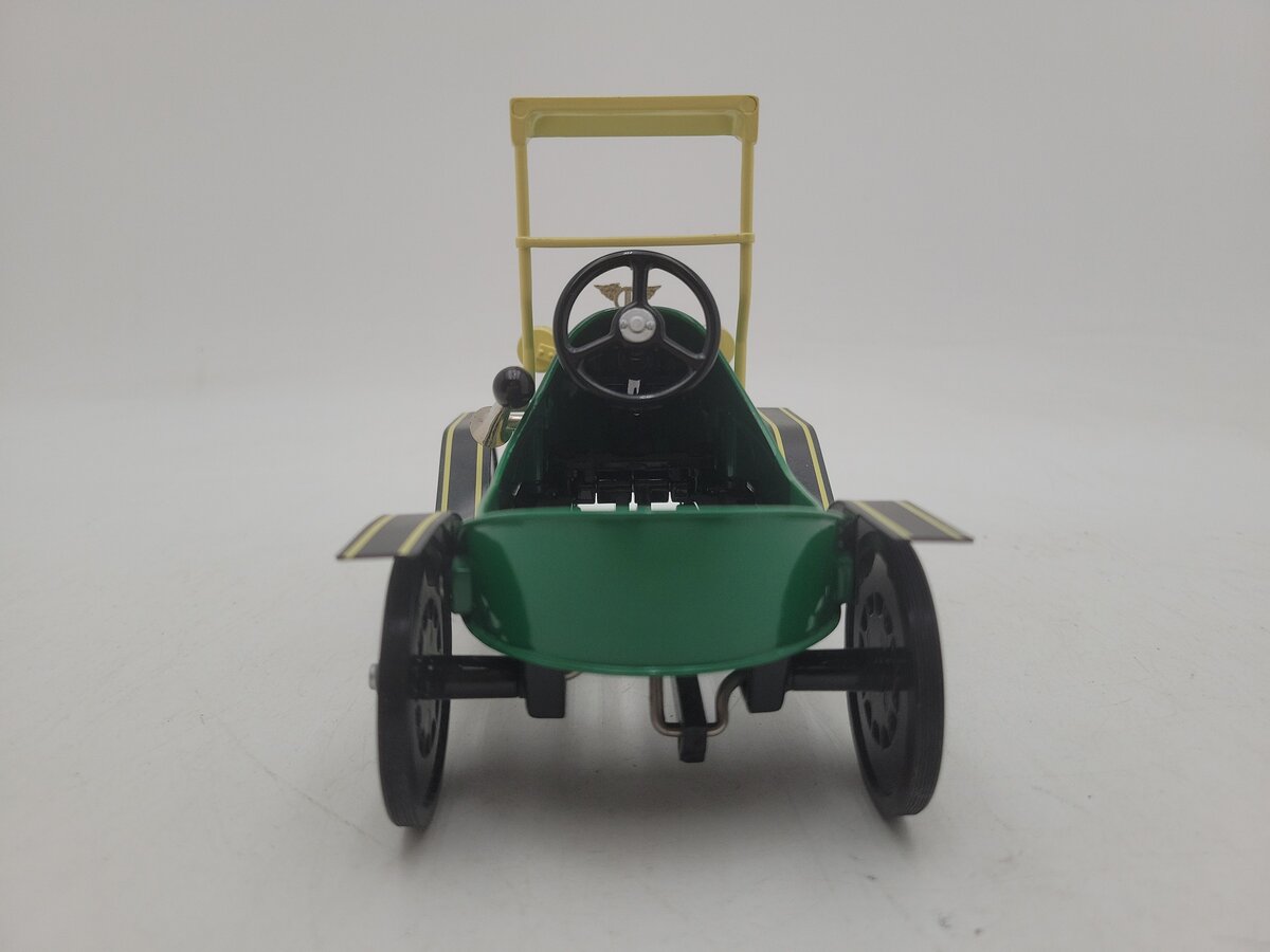 Hallmark Garton Tin Lizzie Green & Yellow Classic Kiddie Pedal Car EX