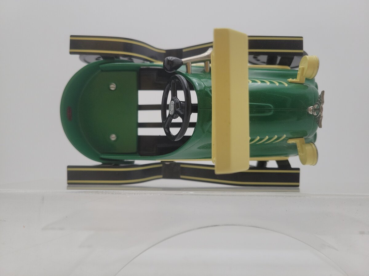 Hallmark Garton Tin Lizzie Green & Yellow Classic Kiddie Pedal Car EX