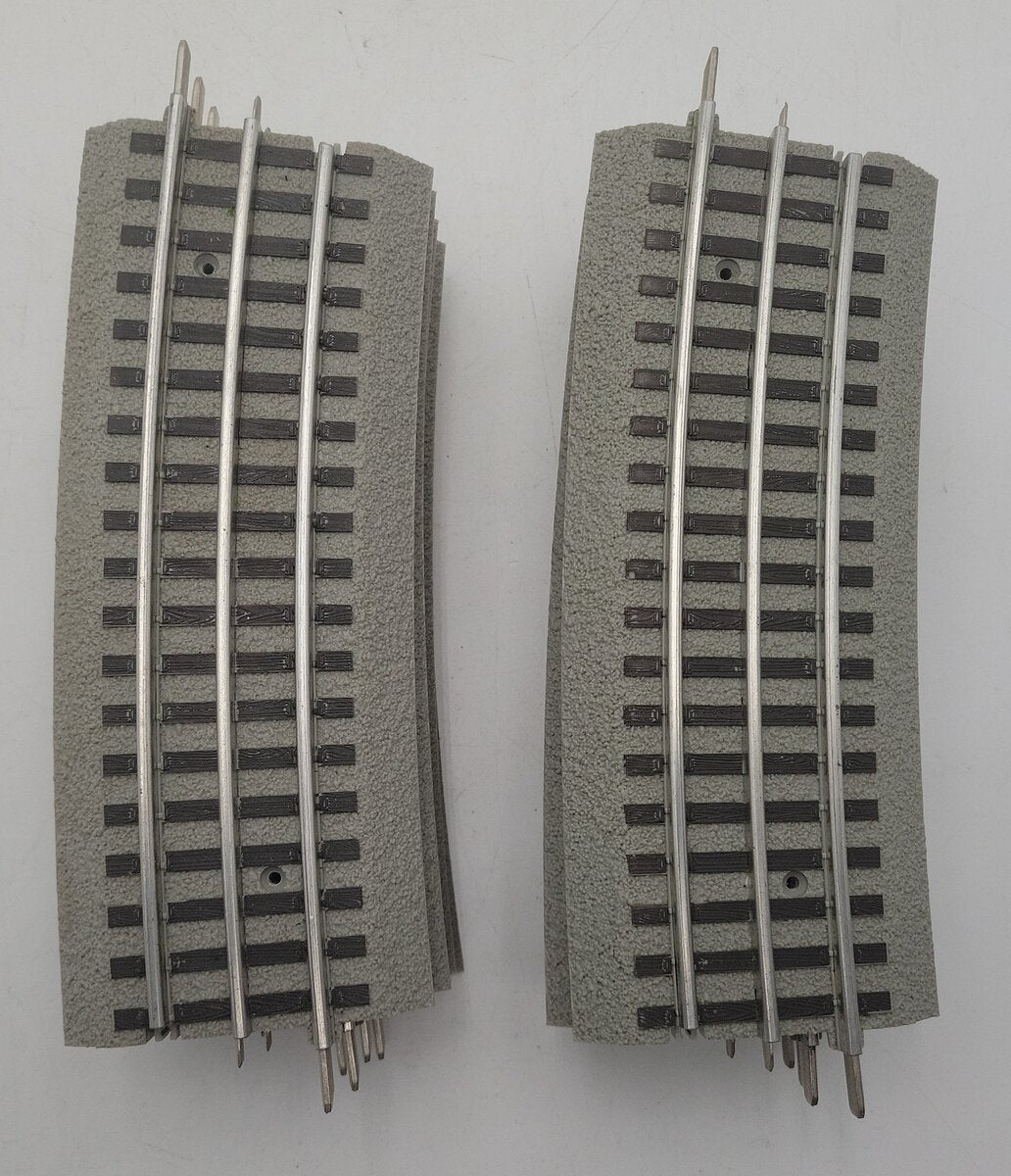 Lionel 6-12061 O Gauge FasTrack O-84 Curve Track Sections (10) EX