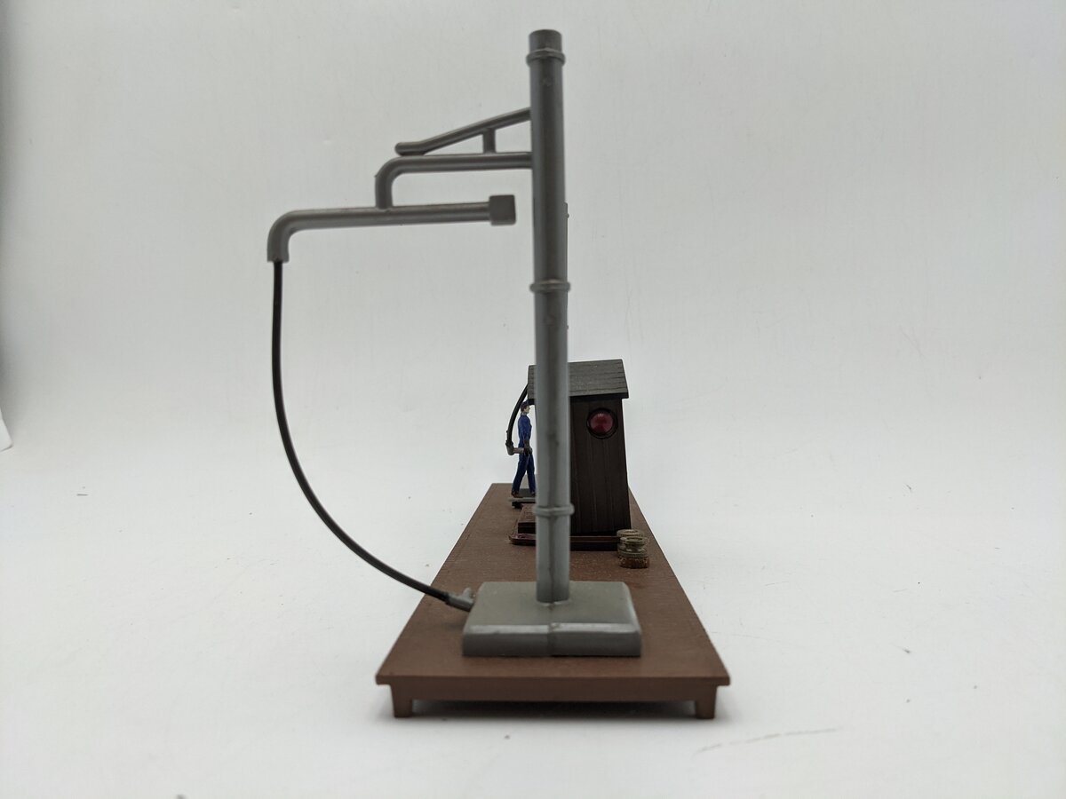 Marx 1450 Vintage O Operating Fueling Station VG