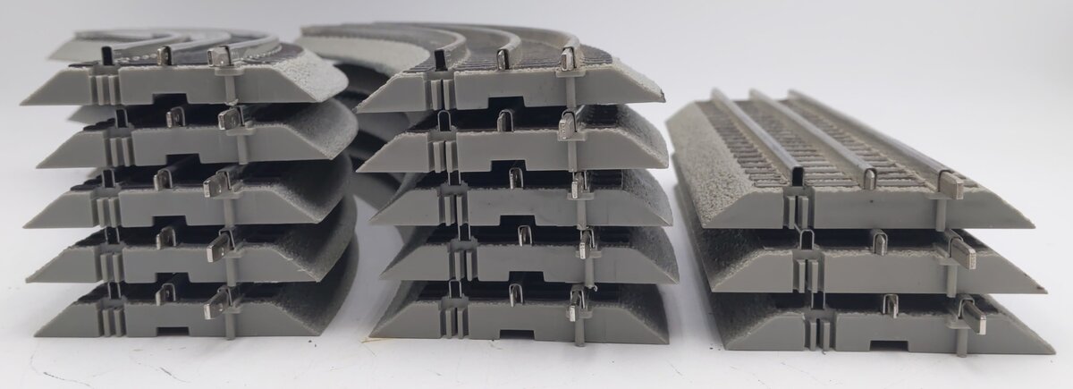 Lionel O Gauge Assorted FasTrack Sections [13] EX