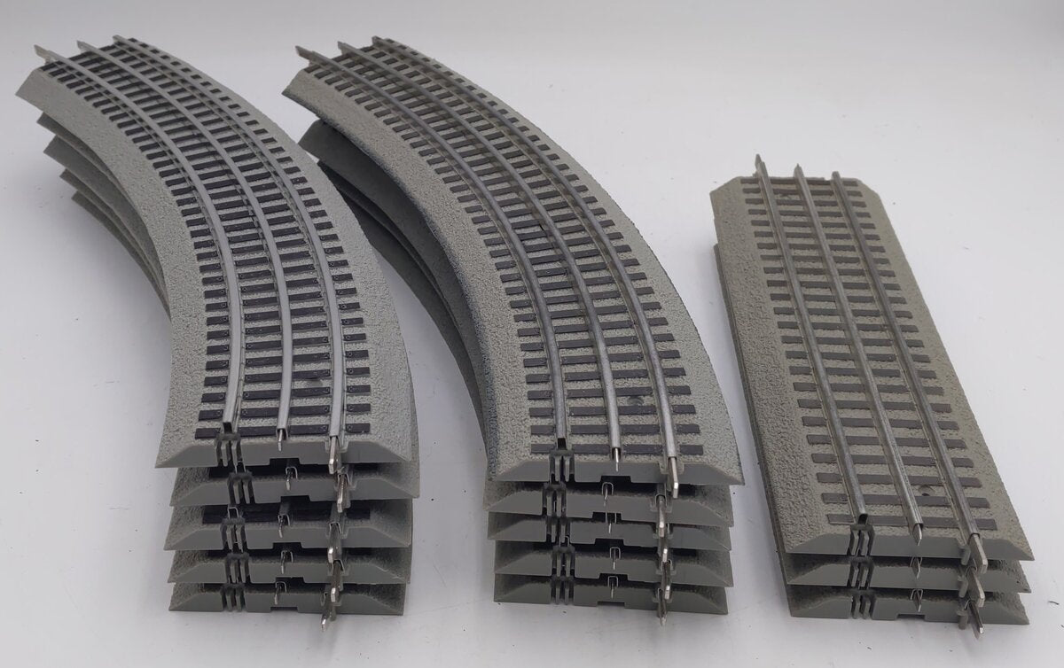 Lionel O Gauge Assorted FasTrack Sections [13] EX