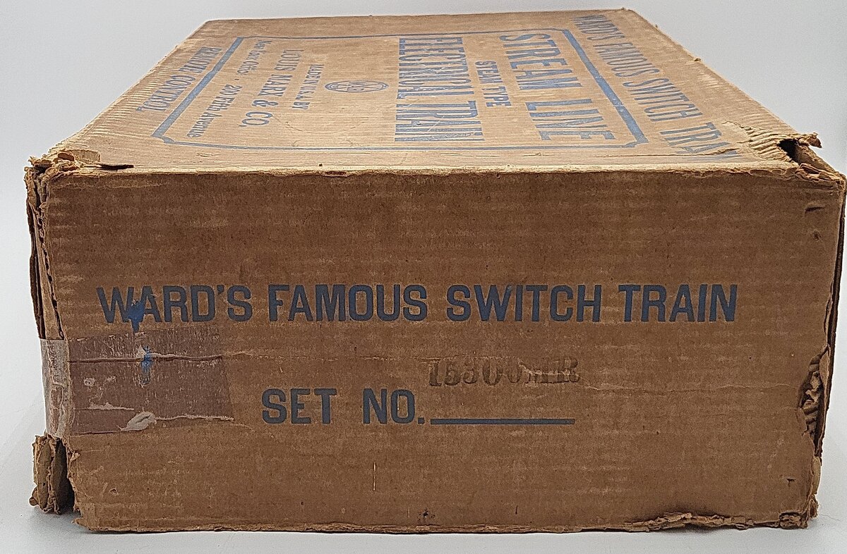 Marx 3987 Vintage O Prewar Tinplate Steam Set/Box