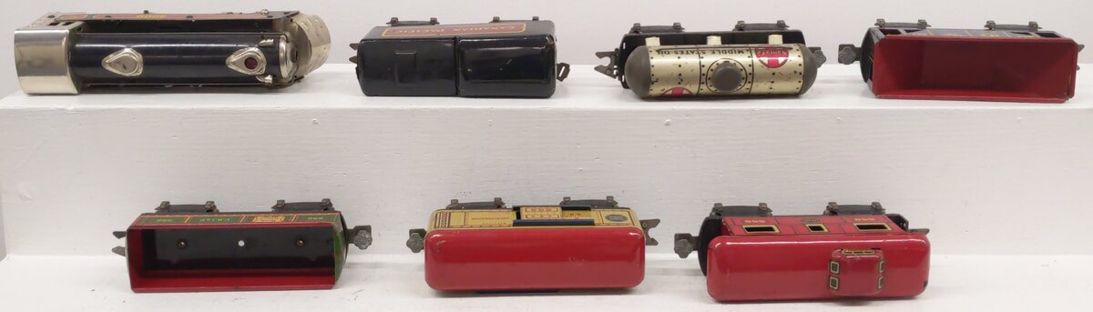 Marx 3987 Vintage O Prewar Tinplate Steam Set/Box