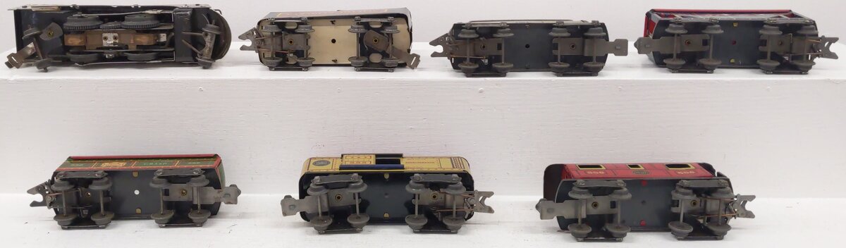 Marx 3987 Vintage O Prewar Tinplate Steam Set/Box