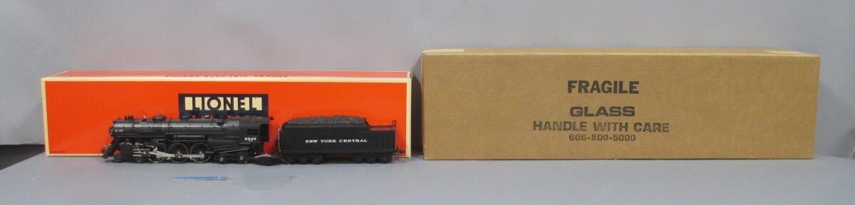 Lionel 6-18005 O NYC 4-6-4 700E Hudson Steam & Tender #5340 w/ Display Case LN/Box
