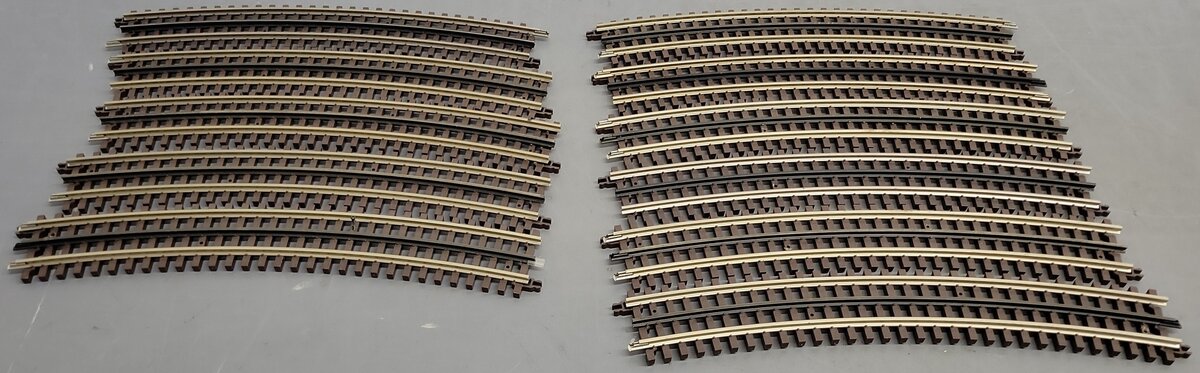 Atlas 6062 O72 Full Curve Track Sections [11] VG