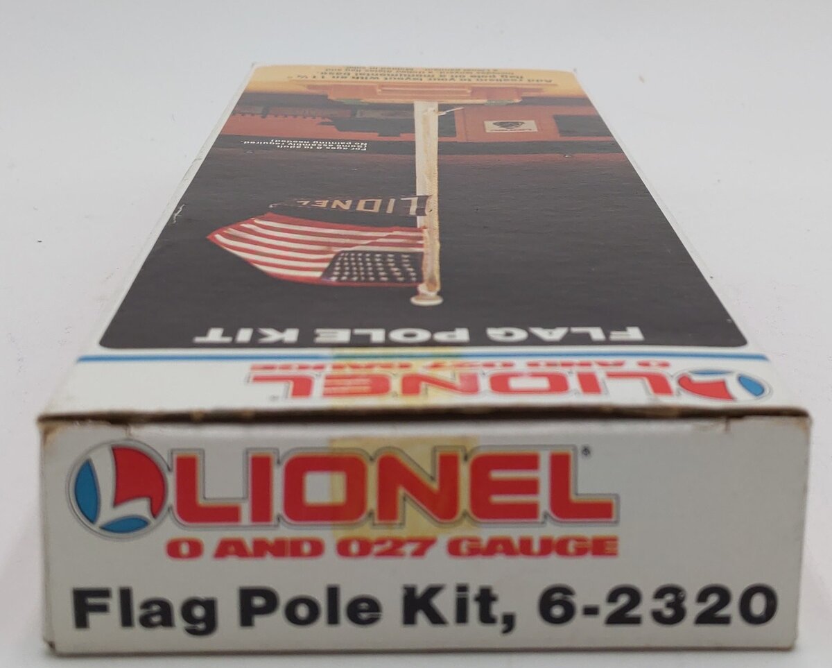 Lionel 6-2320 O / O27 Scale Flag Pole Kit EX/Box