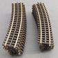 Atlas 6060 O Gauge Nickel Silver O-54 Full Curved Track [15] VG