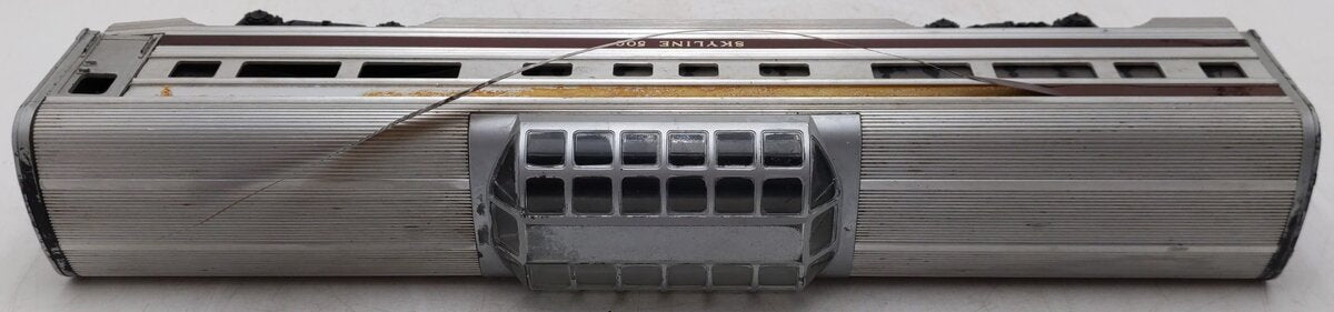 Lionel 2552 Vintage O Canadian Pacific Skyline 500 Aluminum Vista Dome Car