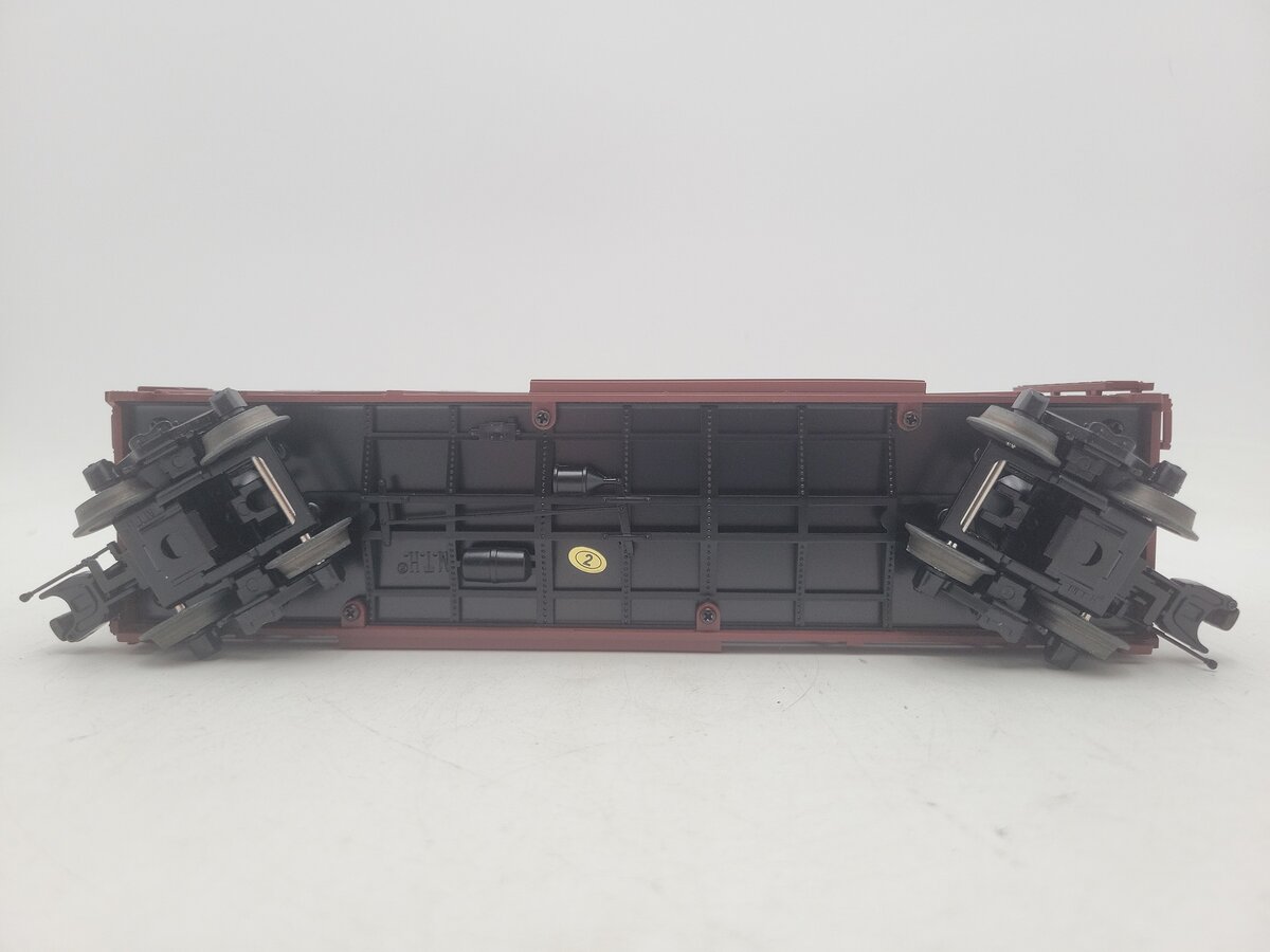 MTH 20-94518 O Gauge Norfolk & Western Steel Sided Stockcar #33176 EX