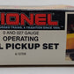 Lionel 6-12729 O Gauge Operating Mail Pickup Set EX/Box