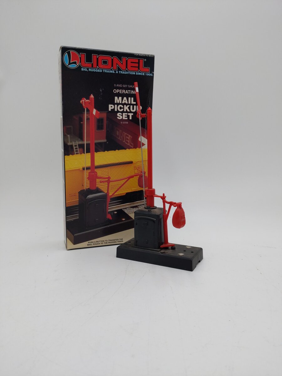 Lionel 6-12729 O Gauge Operating Mail Pickup Set EX/Box