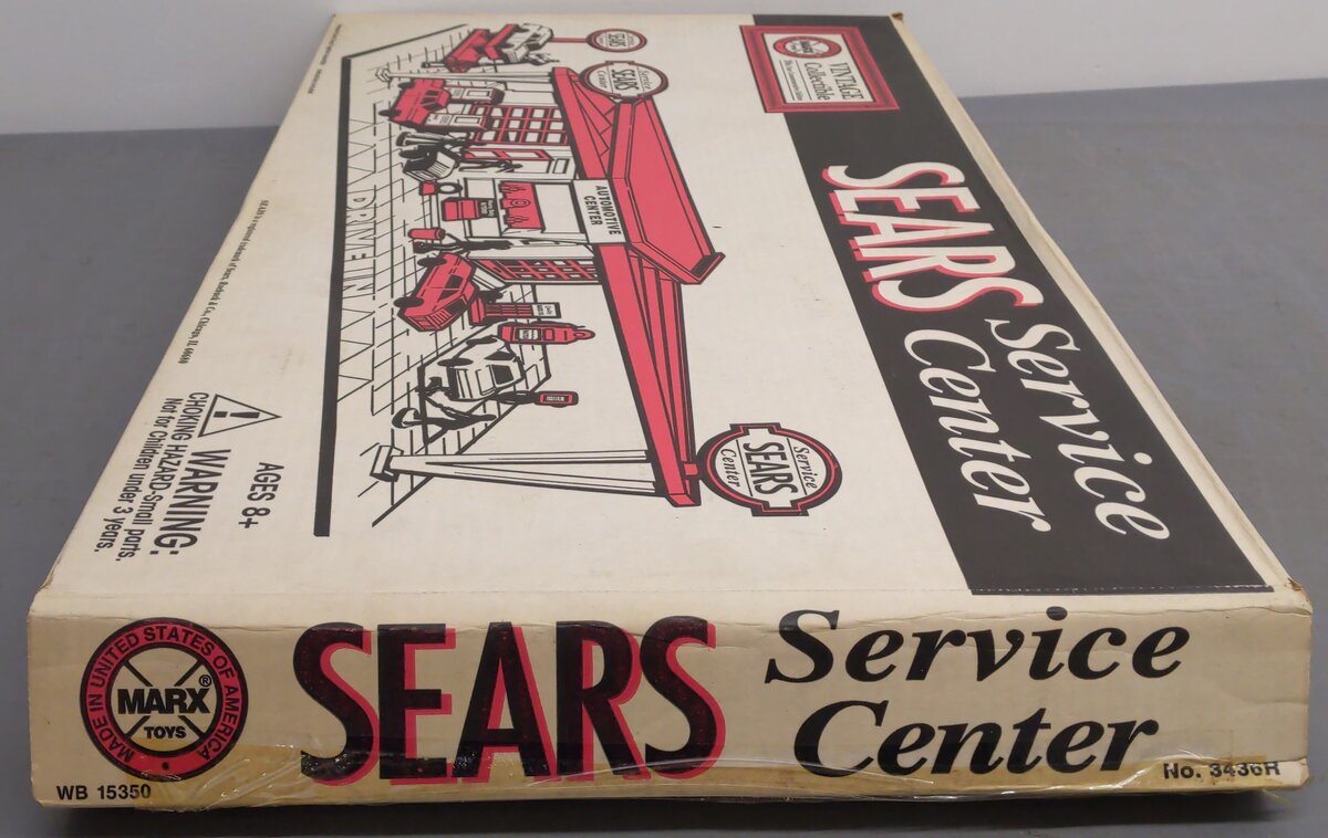 Marx 3436R Vintage O Sear's Service Center VG/Box