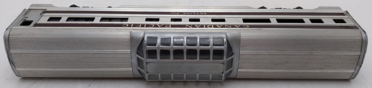 Lionel 2552 Vintage O Canadian Pacific Skyline 500 Aluminum Vista Dome Car