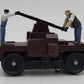 MTH 305235 O MoW Operating Handcar/maroon EX