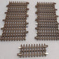 Atlas 6051 O Nickel Silver 4-1/2" Straight Track with Brown Ties [11] VG