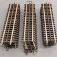 Atlas 6050 O Nickel Silver 10" Straight Track with Brown Ties [15] VG