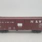 MTH 20-93957 O Norfolk & Western 40' Single Sheathed Boxcar #120054 EX