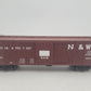 MTH 20-93957 O Norfolk & Western 40' Single Sheathed Boxcar #120054 EX