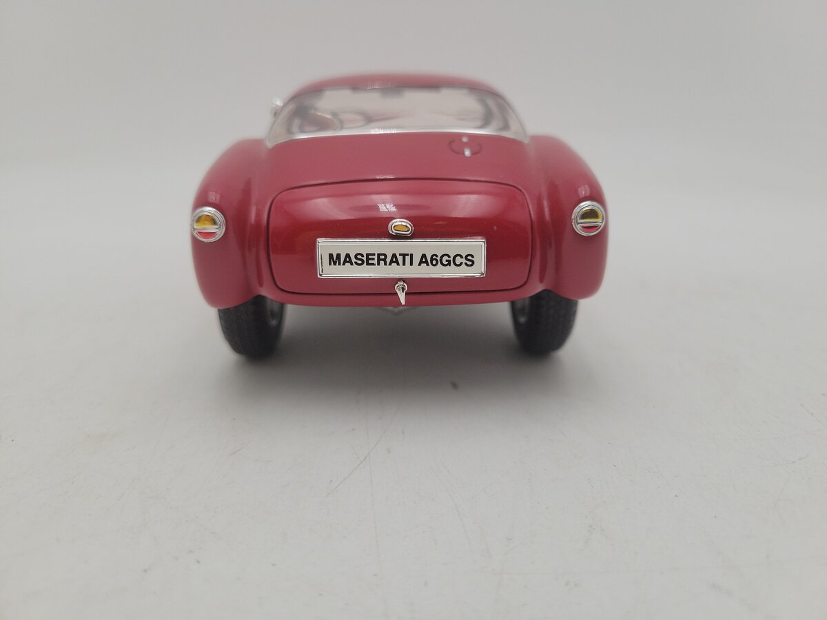 Ricko A6GCS 1:18 Scale Red Masserati 1954 Berlinetta With Removable Hood EX
