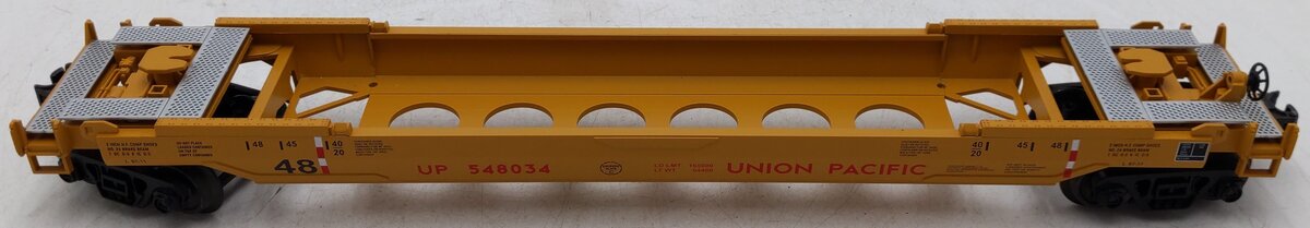 MTH 30-76902 O Gauge Union Pacific Husky Stack Car #48 EX