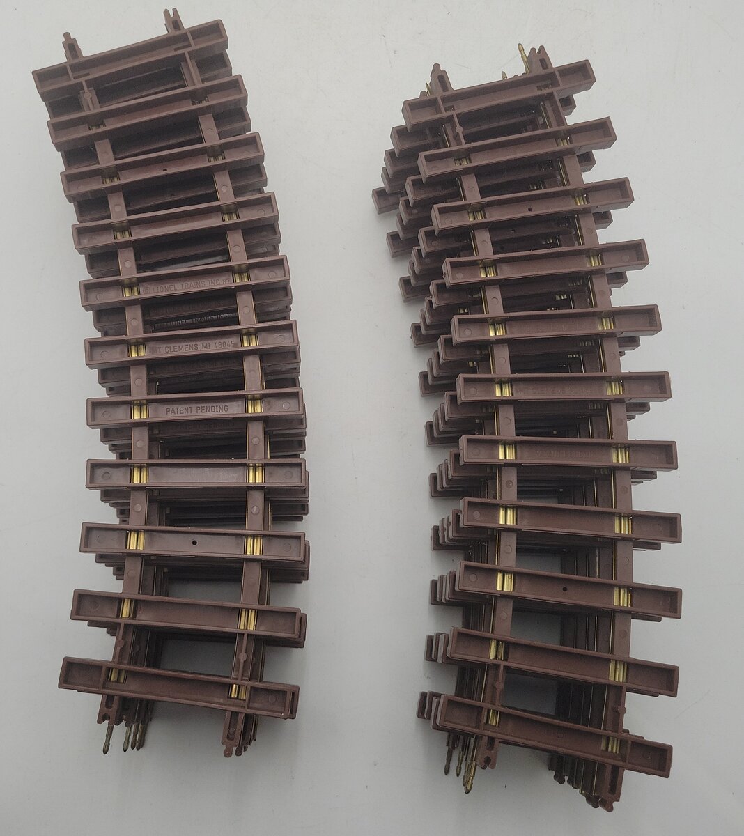 Lionel 8-82001 G Scale Brass Curved Track (10) VG