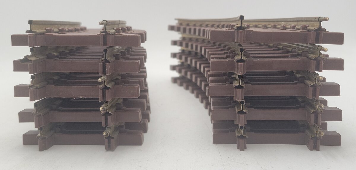 Lionel 8-82001 G Scale Brass Curved Track (10) VG