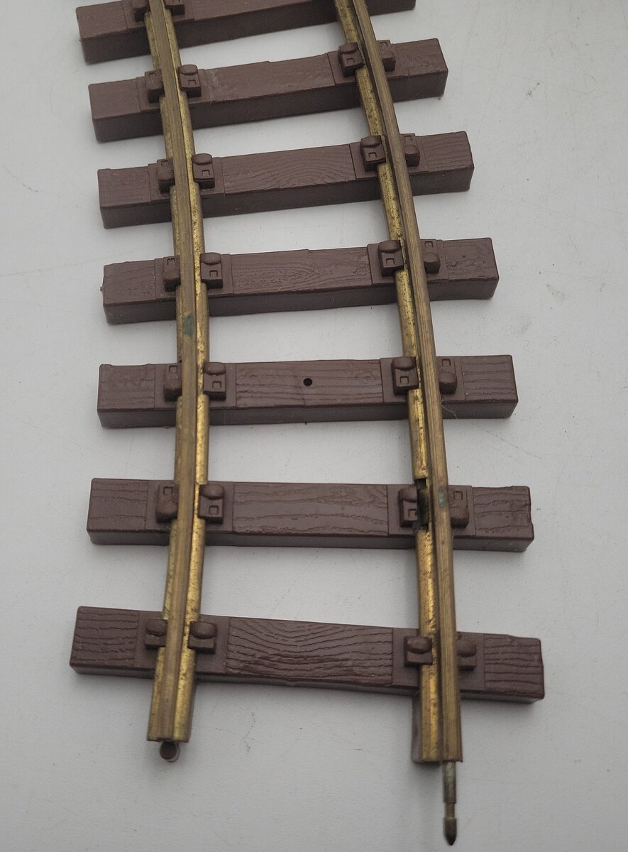Lionel 8-82001 G Scale Brass Curved Track (10) VG