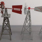 Aermotor & American West Assorted Steel Windmills; [4] EX